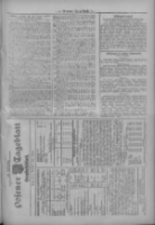Posener Tageblatt. Handelsblatt 1909.11.09 Jg.48