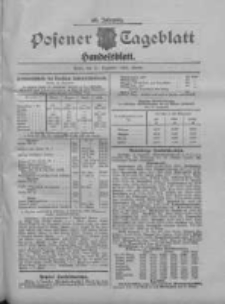 Posener Tageblatt. Handelsblatt 1909.12.14 Jg.48