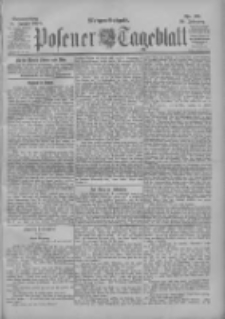 Posener Tageblatt 1900.01.18 Jg.39 Nr28