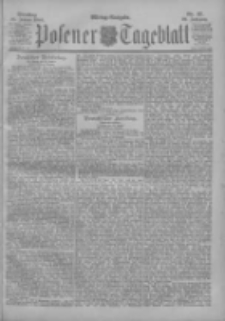 Posener Tageblatt 1900.01.23 Jg.39 Nr37