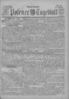 Posener Tageblatt 1900.01.25 Jg.39 Nr40