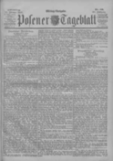 Posener Tageblatt 1900.02.22 Jg.39 Nr89