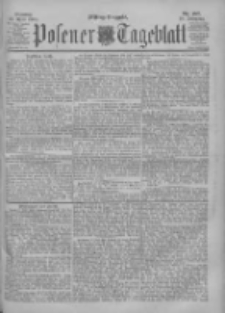 Posener Tageblatt 1900.04.23 Jg.39 Nr187