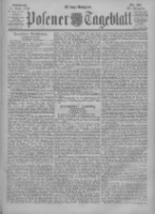 Posener Tageblatt 1900.04.25 Jg.39 Nr191