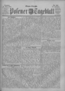 Posener Tageblatt 1900.04.29 Jg.39 Nr198