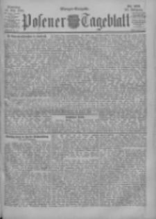 Posener Tageblatt 1900.05.13 Jg.39 Nr222