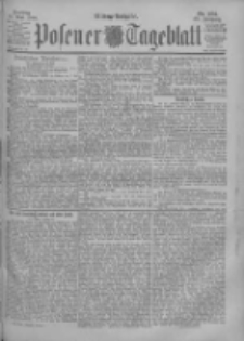 Posener Tageblatt 1900.05.18 Jg.39 Nr231