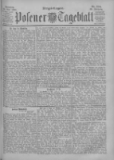Posener Tageblatt 1900.05.20 Jg.39 Nr234