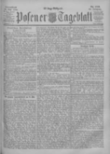 Posener Tageblatt 1900.05.26 Jg.39 Nr243