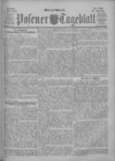 Posener Tageblatt 1900.06.01 Jg.39 Nr252