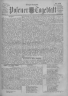 Posener Tageblatt 1900.06.03 Jg.39 Nr256