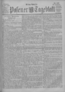 Posener Tageblatt 1900.06.11 Jg.39 Nr267