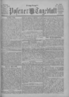 Posener Tageblatt 1900.06.22 Jg.39 Nr287