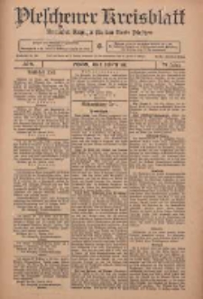Pleschener Kreisblatt: Amtlicher Anzeiger f&uuml;r den Kreis Pleschen 1911.02.01 Jg.59 Nr9