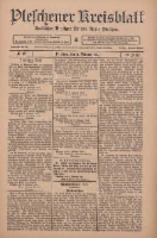 Pleschener Kreisblatt: Amtlicher Anzeiger für den Kreis Pleschen 1911.02.11 Jg.59 Nr12