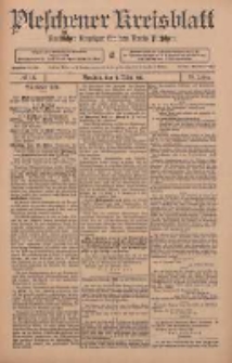Pleschener Kreisblatt: Amtlicher Anzeiger f&uuml;r den Kreis Pleschen 1911.03.04 Jg.59 Nr18