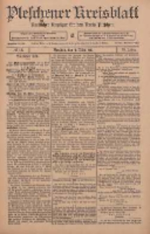 Pleschener Kreisblatt: Amtlicher Anzeiger für den Kreis Pleschen 1911.03.04 Jg.59 Nr18