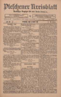 Pleschener Kreisblatt: Amtlicher Anzeiger für den Kreis Pleschen 1911.03.08 Jg.59 Nr19