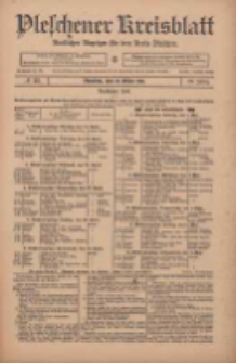 Pleschener Kreisblatt: Amtlicher Anzeiger für den Kreis Pleschen 1911.03.29 Jg.59 Nr25