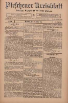 Pleschener Kreisblatt: Amtlicher Anzeiger für den Kreis Pleschen 1911.04.19 Jg.59 Nr31