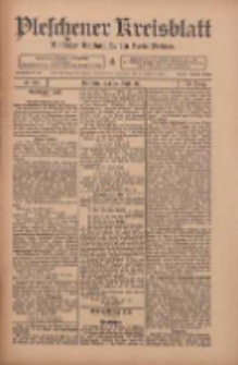 Pleschener Kreisblatt: Amtlicher Anzeiger für den Kreis Pleschen 1911.04.26 Jg.59 Nr33