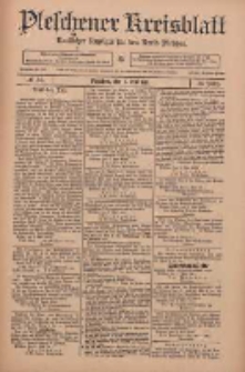 Pleschener Kreisblatt: Amtlicher Anzeiger für den Kreis Pleschen 1911.05.06 Jg.59 Nr36