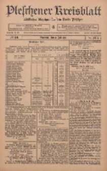 Pleschener Kreisblatt: Amtlicher Anzeiger für den Kreis Pleschen 1911.07.08 Jg.59 Nr54