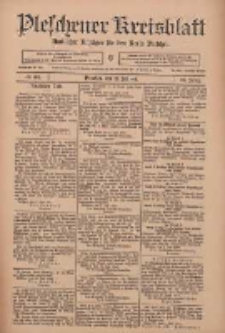 Pleschener Kreisblatt: Amtlicher Anzeiger f&uuml;r den Kreis Pleschen 1911.07.12 Jg.59 Nr55