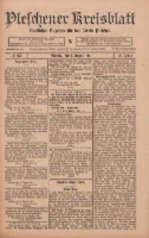 Pleschener Kreisblatt: Amtlicher Anzeiger f&uuml;r den Kreis Pleschen 1911.08.09 Jg.59 Nr63