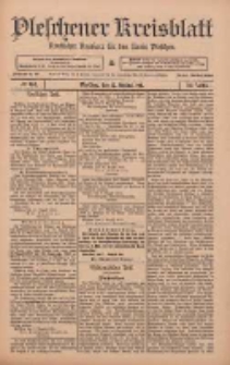 Pleschener Kreisblatt: Amtlicher Anzeiger für den Kreis Pleschen 1911.08.12 Jg.59 Nr64