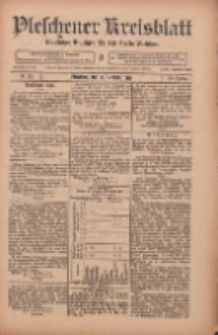 Pleschener Kreisblatt: Amtlicher Anzeiger für den Kreis Pleschen 1911.11.15 Jg.59 Nr91