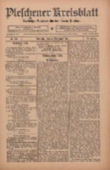 Pleschener Kreisblatt: Amtlicher Anzeiger f&uuml;r den Kreis Pleschen 1911.11.25 Jg.59 Nr94