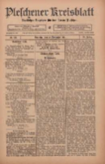 Pleschener Kreisblatt: Amtlicher Anzeiger für den Kreis Pleschen 1911.11.25 Jg.59 Nr94