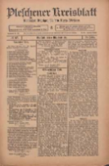 Pleschener Kreisblatt: Amtlicher Anzeiger für den Kreis Pleschen 1911.12.06 Jg.59 Nr97