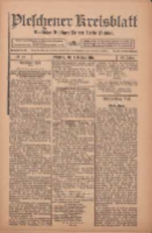 Pleschener Kreisblatt: Amtlicher Anzeiger f&uuml;r den Kreis Pleschen 1912.02.03 Jg.60 Nr10