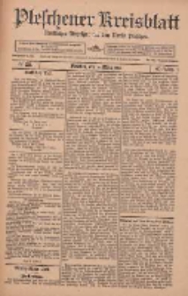 Pleschener Kreisblatt: Amtlicher Anzeiger f&uuml;r den Kreis Pleschen 1912.03.16 Jg.60 Nr22