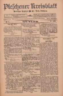 Pleschener Kreisblatt: Amtlicher Anzeiger für den Kreis Pleschen 1912.05.18 Jg.60 Nr40
