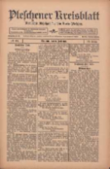 Pleschener Kreisblatt: Amtlicher Anzeiger für den Kreis Pleschen 1912.06.01 Jg.60 Nr44