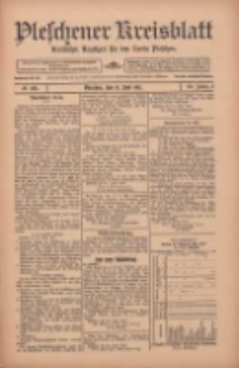 Pleschener Kreisblatt: Amtlicher Anzeiger für den Kreis Pleschen 1912.06.15 Jg.60 Nr48