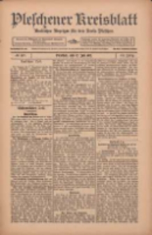 Pleschener Kreisblatt: Amtlicher Anzeiger f&uuml;r den Kreis Pleschen 1912.07.17 Jg.60 Nr57