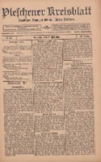 Pleschener Kreisblatt: Amtlicher Anzeiger für den Kreis Pleschen 1912.07.27 Jg.60 Nr60