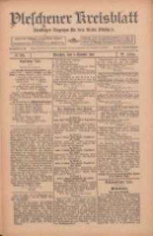 Pleschener Kreisblatt: Amtlicher Anzeiger für den Kreis Pleschen 1912.10.05 Jg.60 Nr80