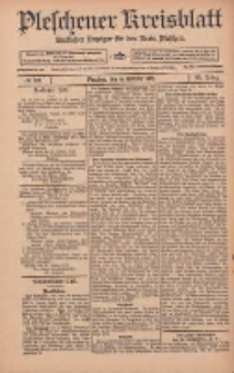 Pleschener Kreisblatt: Amtlicher Anzeiger f&uuml;r den Kreis Pleschen 1912.10.16 Jg.60 Nr83