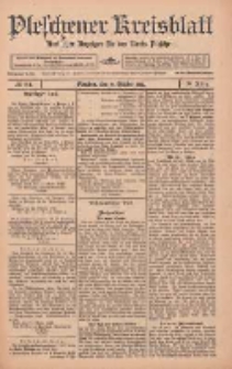 Pleschener Kreisblatt: Amtlicher Anzeiger f&uuml;r den Kreis Pleschen 1912.10.19 Jg.60 Nr84