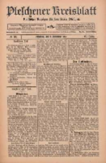 Pleschener Kreisblatt: Amtlicher Anzeiger für den Kreis Pleschen 1912.11.02 Jg.60 Nr88