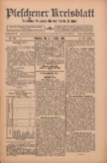 Pleschener Kreisblatt: Amtlicher Anzeiger f&uuml;r den Kreis Pleschen 1912.11.16 Jg.60 Nr92