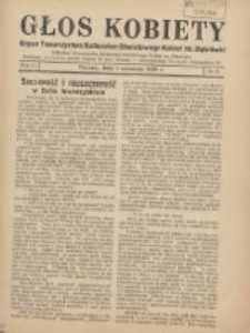 Głos Kobiety 1936.09.01 R.6 Nr9