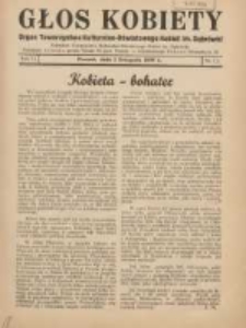 Głos Kobiety 1936.11.01 R.6 Nr11