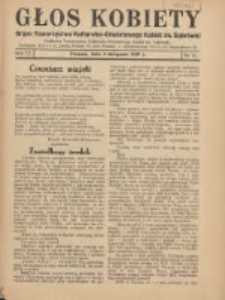 Głos Kobiety 1937.11.01 R.7 Nr11