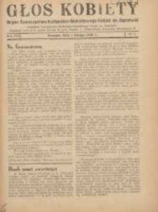 Głos Kobiety 1938.02.01 R.8 Nr2